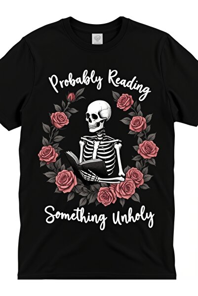LİNA06 Maybe Looking at Some Edgy Items for Men Skull Rose Motif Black Shirt ...