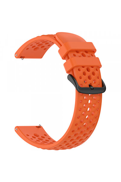 Techsuit Curea W083 pentru Amazfit Watch/ Samsung Watch Series, 22mm, Portocalie
