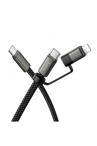 hoco. Καλώδιο δεδομένων και φόρτισης USB-C σε Lightning/USB-C HOCO X125, 60W,...