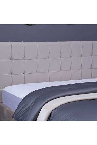 PAN HOME VISTA HEADBOARD VELVET BEIGE L-200 : H-125 CM