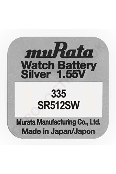 ETOY Baterie, Oxid de Argint, muRata 335 / SR512SW, 1.55V, 1 buc