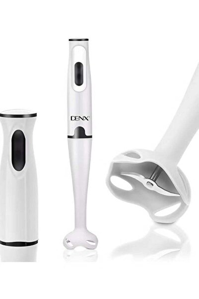 Denx خلاط يدوي بقوة 400 واط - خلاط كهربائي غاطس مع شفرات من الفولاذ المقاوم ل...