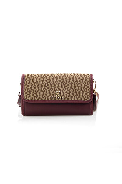Aigner AG New Vintage-Embossed Flap Chain Bag shoulder bag