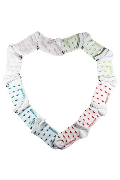 Kappa Set 12 perechi de sosete scurte fashion din bumbac pieptanat cu model s...