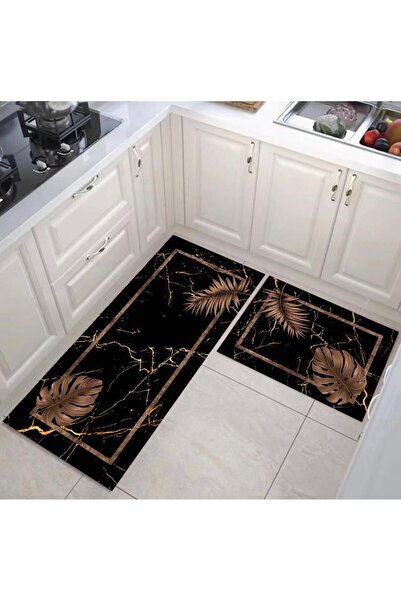 Royal Set covoare de bucatarie 2 bucati ( 1 buc 50 x 120 cm, 1 buc 50 x 60 cm)