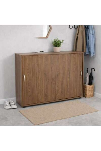 PAN HOME Zober Shoe Rack 36 Pairs - Brown