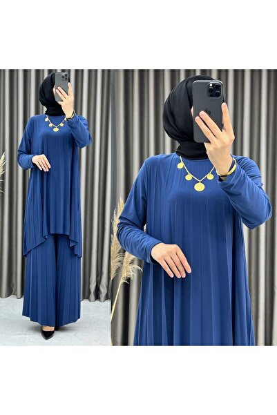 Sum Pillesed Pants Suit