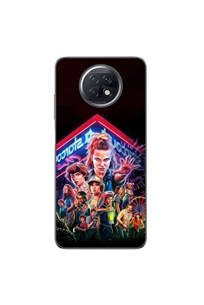 OEM Θήκη συμβατή με Xiaomi Redmi Note 9T Σιλικόνης TPU με σχέδιο Stranger Thi...