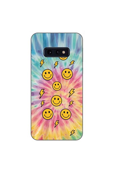 OEM Husa compatibila cu Samsung Galaxy S10e Silicon Gel Tpu Model Retro Smile...