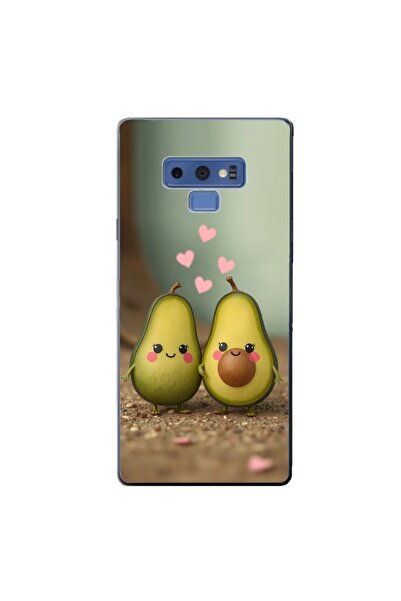 OEM Θήκη συμβατή με Samsung Galaxy Note 9 Σιλικόνης TPU με σχέδιο Kawaii Αβοκ...