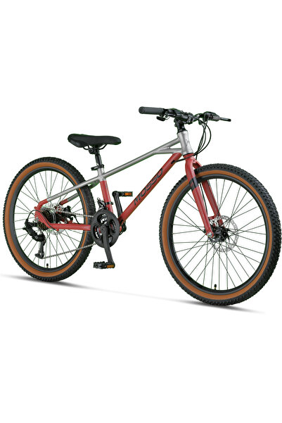Mosso DEMARCH M-24-MD ERKEK DAĞ BİSİKLETİ 280H 24 JANT 21 VİTES GREY RED