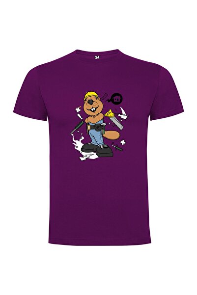 iLovePrints Furry Carpenter Mascots Tshirt