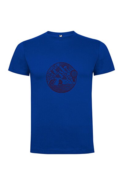 iLovePrints Mountain Balloon Adventure Tshirt