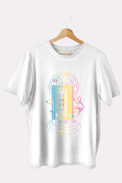 iLovePrints Μπλούζα Muzic Διαστημική Κασέτα