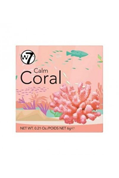 w7 COSMETICS THE BOXED CALM CORAL 6GR