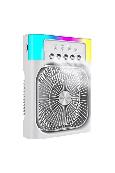 bestdijital Okmore Turbo Soğutmalı Buz Hazneli RGB Işıklı Su Buharlı Portatif...