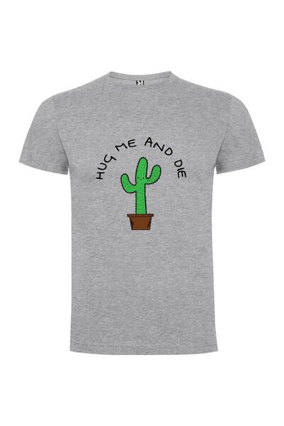iLovePrints Hug Hurting Cactus Tshirt