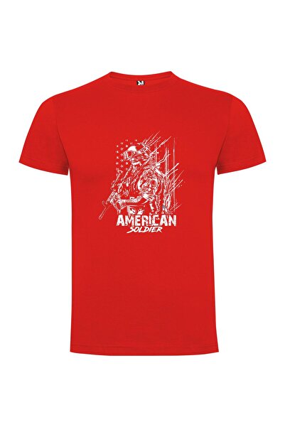 iLovePrints Monochrome American Heroism Tshirt