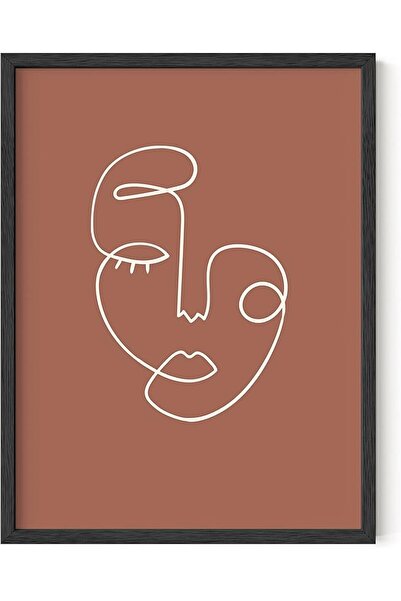 ESSESORIES Woman Drawing Line Female Figure Aesthetic Poster Wall Art Room De...