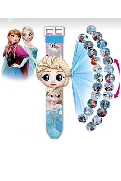 JOJO KIDS Kız Çocuk oyuncak Figürlü Projeksiyonlu Dijital Kol Saati , Bir Çok...