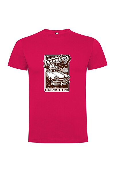 iLovePrints Time-Traveling Car Adventure Tshirt