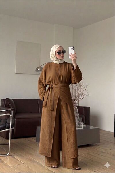 Rose Design Boutique Rose Tesettür 3-Piece Set