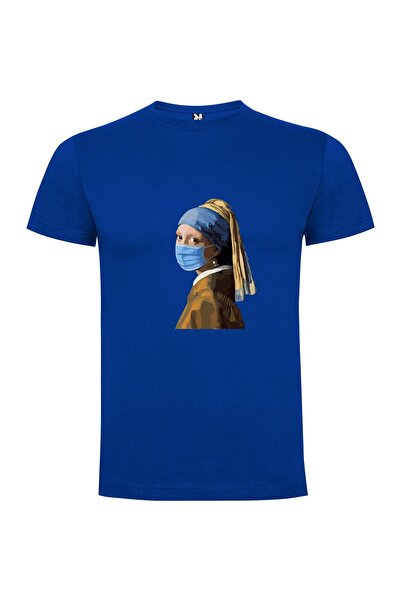 iLovePrints Masked Vermeer Muse Tshirt