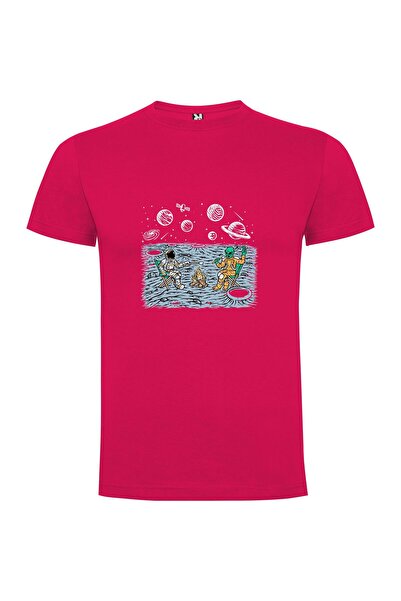 iLovePrints Cosmic Astronauts on Planet X Tshirt
