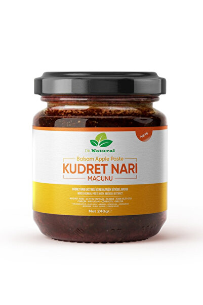 DRNATURAL Ballı Kudret Narı Macunu Pekmez ve Bitki Karışımlı Macun 240 Gr.