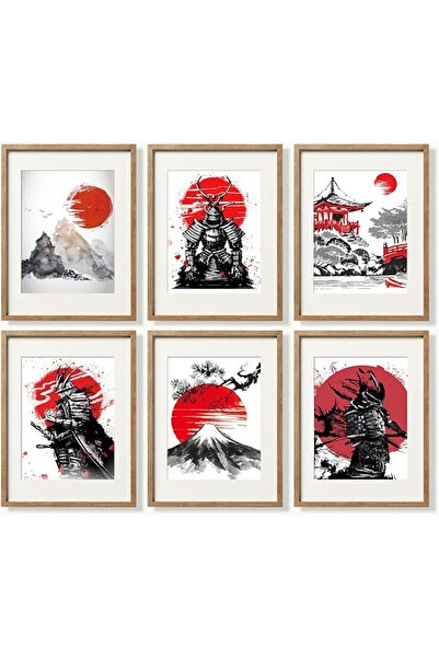 ESSESORIES Japanese 6, Modern Minimalist Asian Oriental Aesthetic Poster Wall...