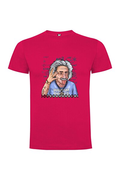 iLovePrints Quantum Einstein Face Tshirt