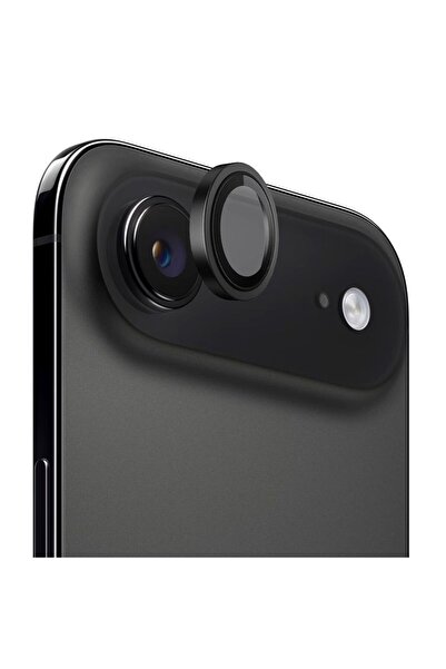 BLUEO Γνήσιο Γυαλί Φακού με Μεταλλικό Πλαίσιο - iPhone 17 Air - Μαύρο