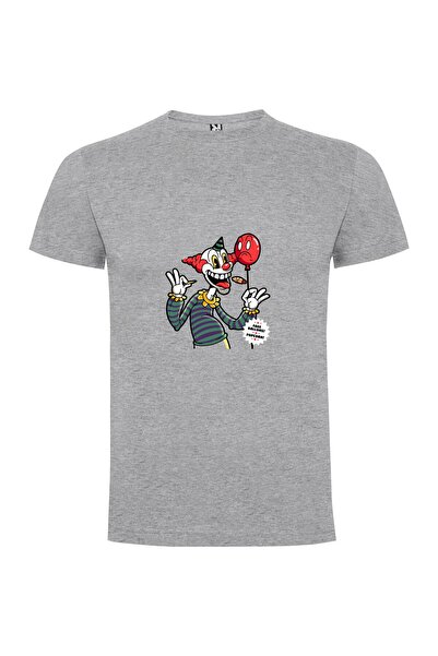 iLovePrints Balloon Jester Trading Card Tshirt