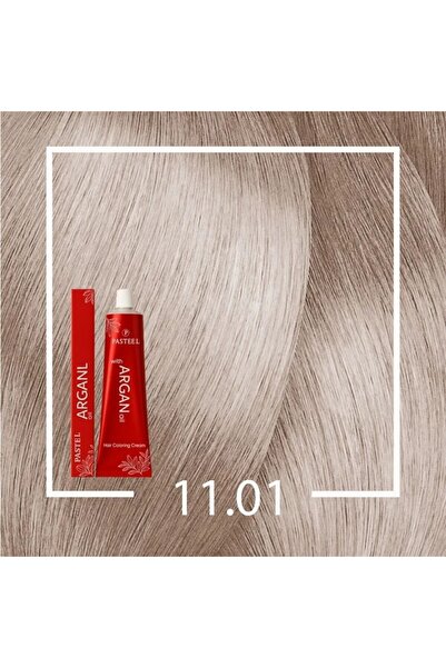 pasteel Pastel Hair Dye 11.01 Light Ash Blonde – Ammonia-Free for a Soft Colo...