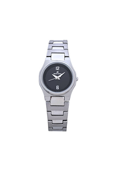mont royal Mont Royal Brand Women's Watch, Silver Color, Black Dial
