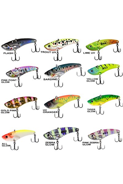 RYUJI Mirror Vib 9gr / 4.5cm Jig Yem