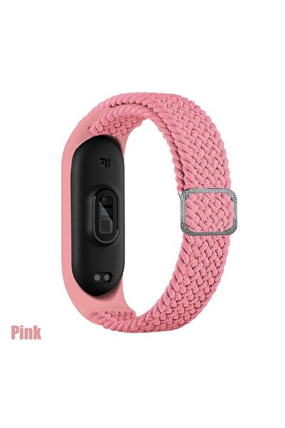 Butik Xiaomi Mi Band 3 - 4 Premium Quality Nato Fabric Mesh Strap Colorful Sm...