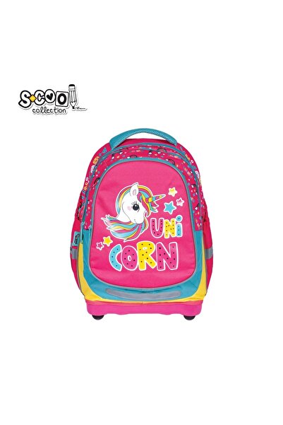 Roben Ghiozdan anatomic UNICORN - S-COOL, 38x39x19.5 cm