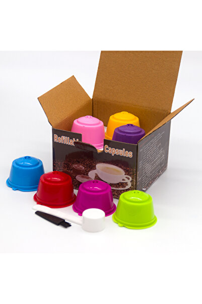 Choice9 L mix-7pcs 10PCS Refillable Capsules for Nescafe DOLCE GUSTO Coffee C...