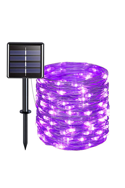 Choice32 4m 20LEDs purple Outdoor LED Solar Light Valentine's Day Festoon Gar...