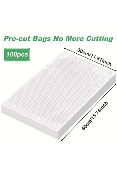 Choice 100pcs 30x40cm 100pcs/lot BPA-Free Kitchen Vacuum Bags for Food Vacuum...