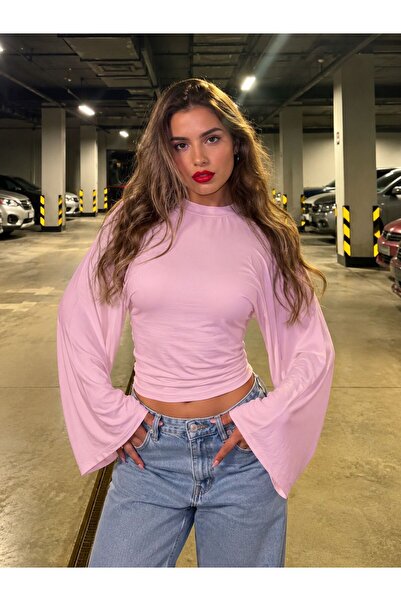 Hira Clothing Viskon Pamuk Tesettüre Uygun Yazlık Bel Oturtmalı Likralı Doğal...