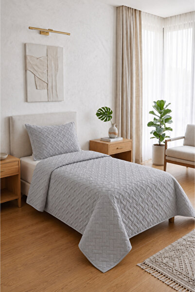 Bella Home Elegance Tek Kişilik Yatak Örtüsü Seti | 180x230 cm | Kadife Dokun...