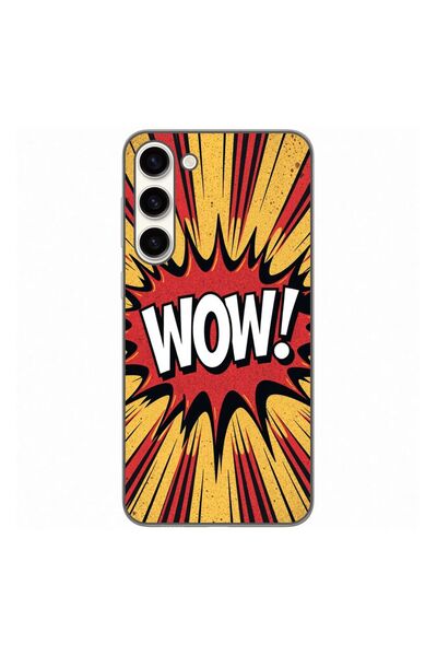 OEM Case compatible with Samsung Galaxy S23 Plus Silicone Gel Tpu Comic Book ...
