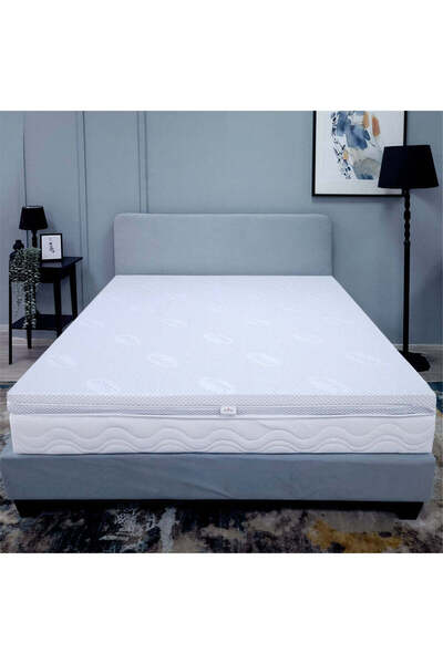 BEST SLEEP Topper Saltea Silver Care, înălțime 8cm, dimensiune 80x200cm, cu m...