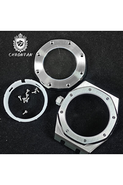 choice2 حافظة C01 لقطع غيار ساعات AP مقاس 41 مم NH34 NH35 NH36، ظهر شفاف، كري...
