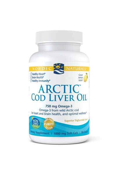 Nordic Naturals Arctic Cod Liver Oil Lemon