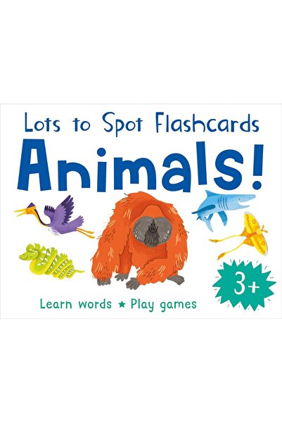 Usborne Joc educativ cu cartonașe: Cartonașe flash cu animale de identificat ...