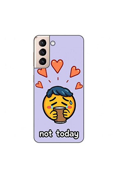 OEM Case compatible with Samsung Galaxy S21 Silicone Gel Tpu Model Not Today