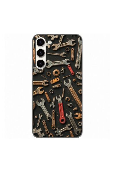 OEM Husa compatibila cu Samsung Galaxy S23 Plus Silicon Gel Tpu Model Mechani...